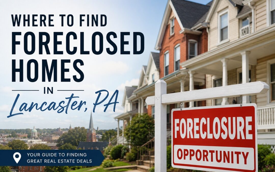 Where to Find Foreclosed Homes in Lancaster PA